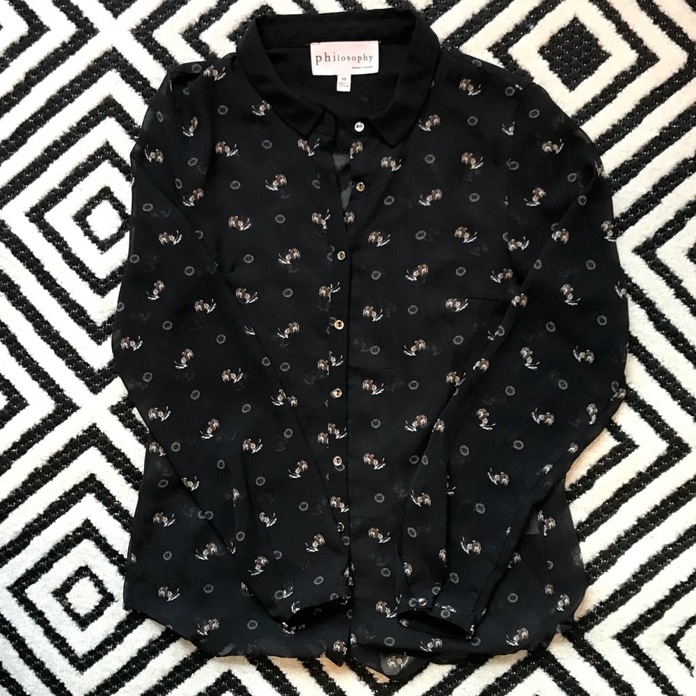 Philosophy | Basset Hound Blouse